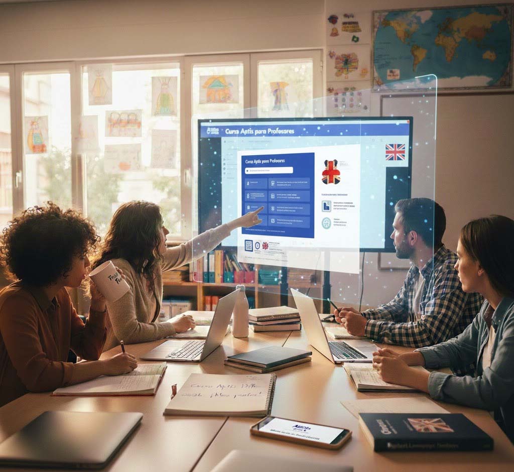 Curso Aptis para profesores y maestros - cursoaptisonline.es 